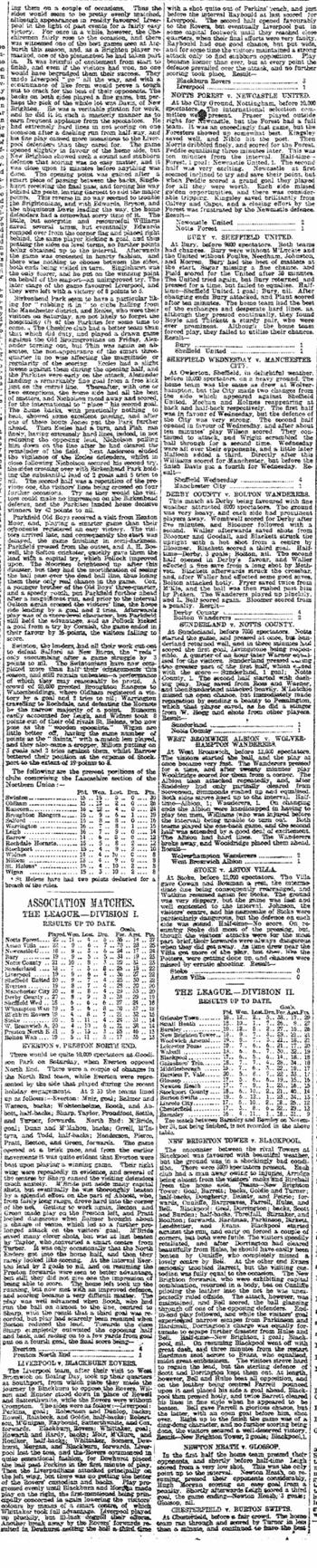 Liverpool Mercury report