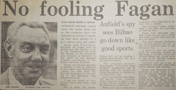 No fooling Fagan - 19 October 1983