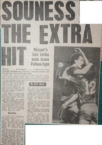 Souness the extra hit - 28 November 1983
