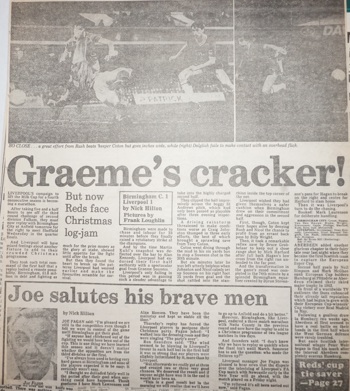 Graeme's cracker - 3 December 1983