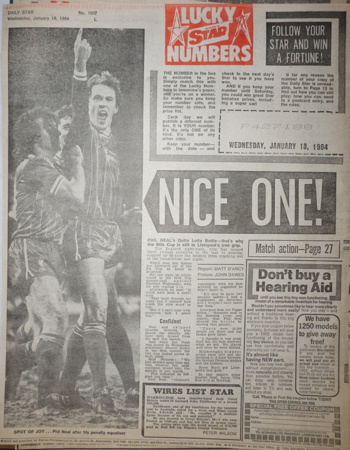 Nice one - 17 January 1984