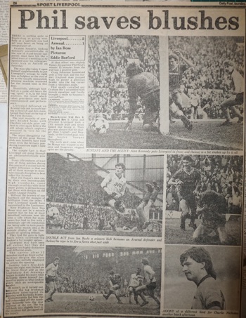 Phil saves blushes - 11 February 1984