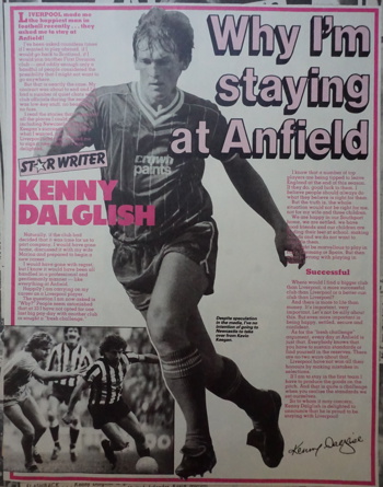 Why I'm staying at Anfeld - March 1984