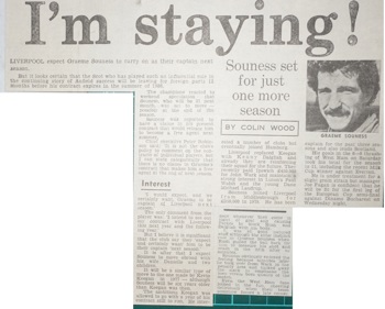 I am staying - 7 April 1984