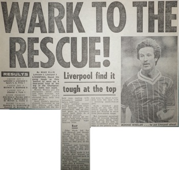 Wark to the rescue - 18 April 1984