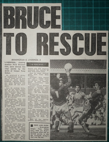 Bruce to the rescue - 5 May 1984