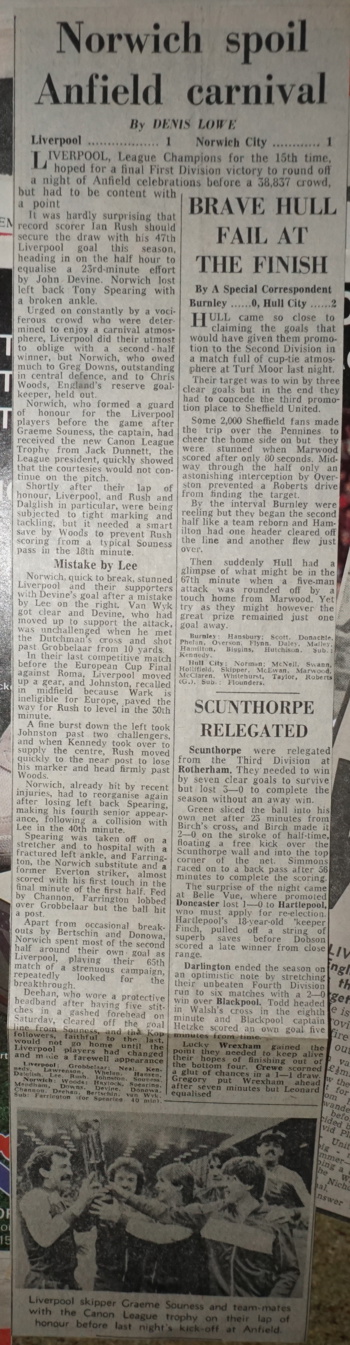 Newspaper cuttings