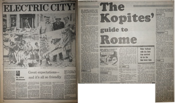 Newspaper cuttings