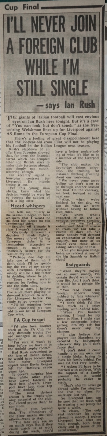 Newspaper cuttings