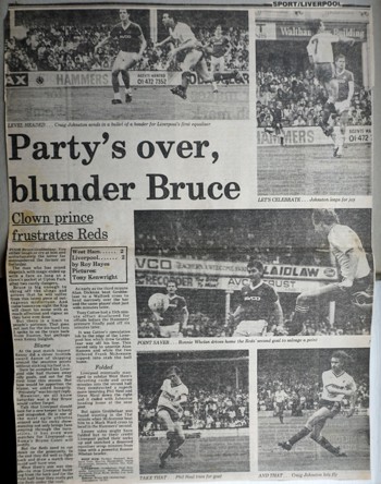 Party's over blunder Bruce