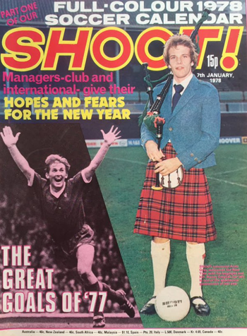 Kenny Dalglish On Shoot Cover