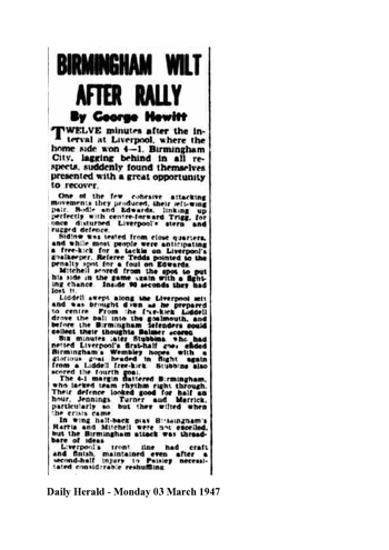 Daily Herald report