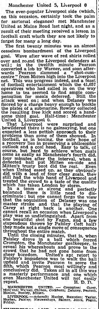 Guardian match report