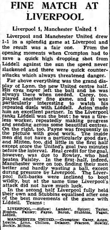 Guardian match report