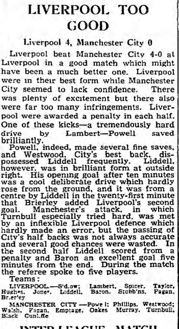 Guardian match report