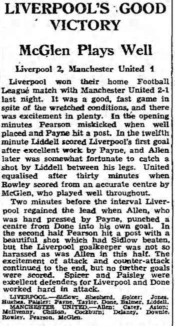 Guardian match report