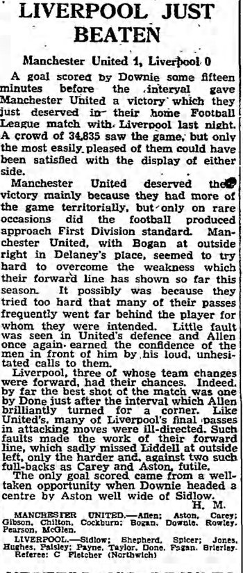 Guardian match report