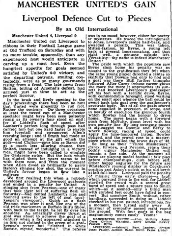 Guardian match report