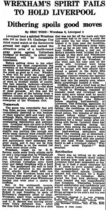 Guardian match report