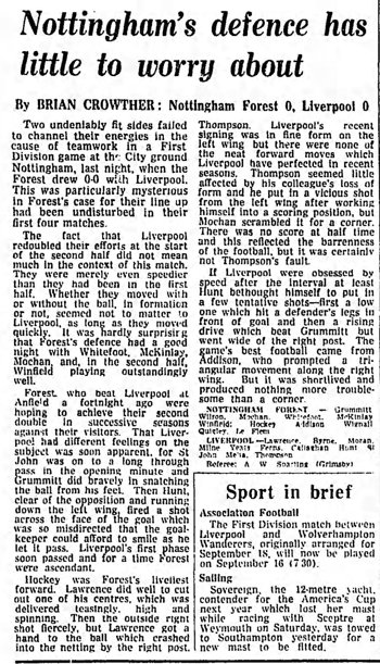 Guardian match report