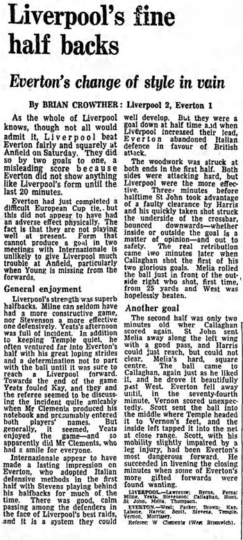 Guardian match report