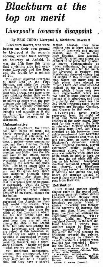 Guardian match report