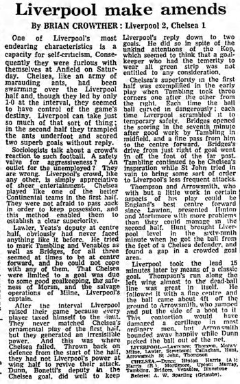 Guardian match report