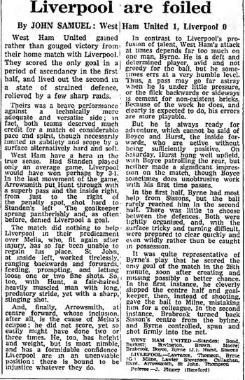 Guardian match report