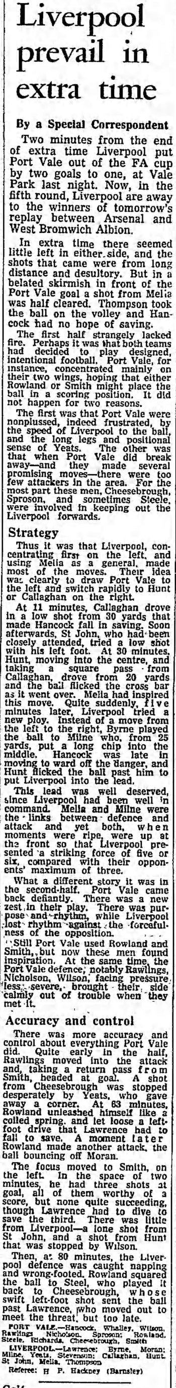 Guardian match report