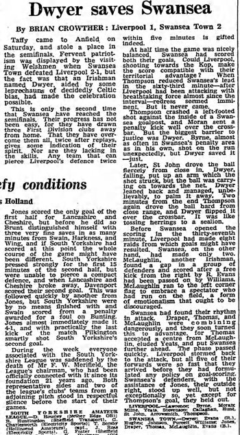 Guardian match report