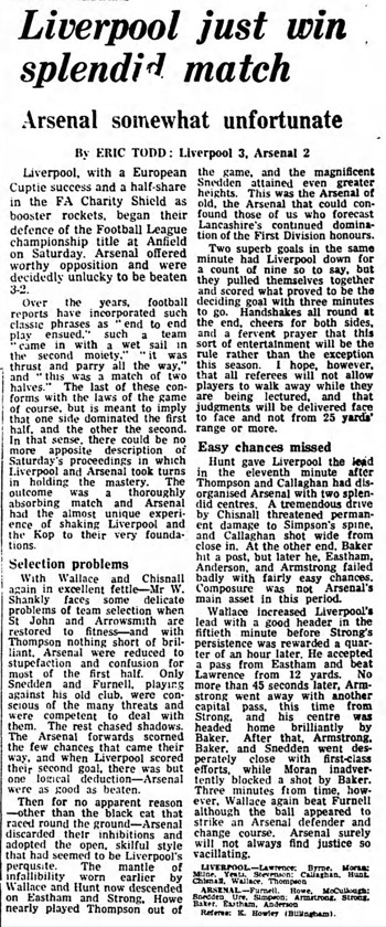 Guardian match report