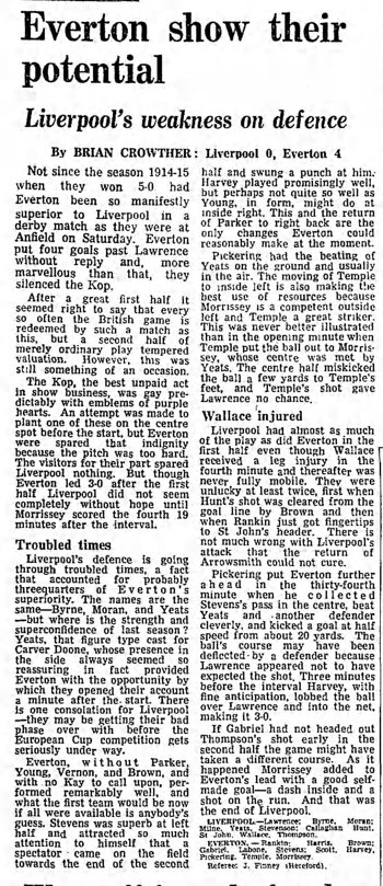 Guardian match report