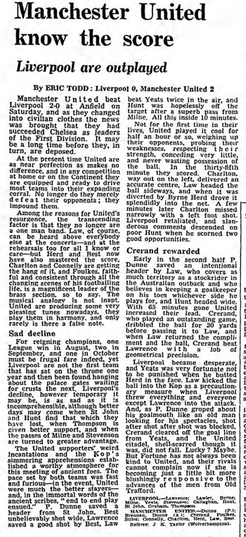 Guardian match report