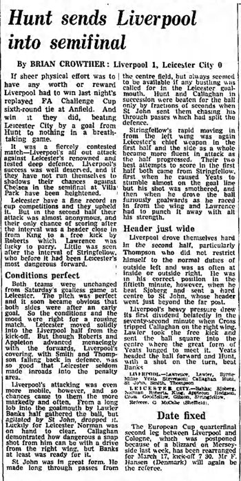 Guardian match report