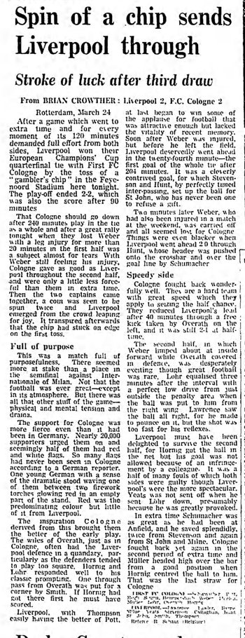 Guardian match report