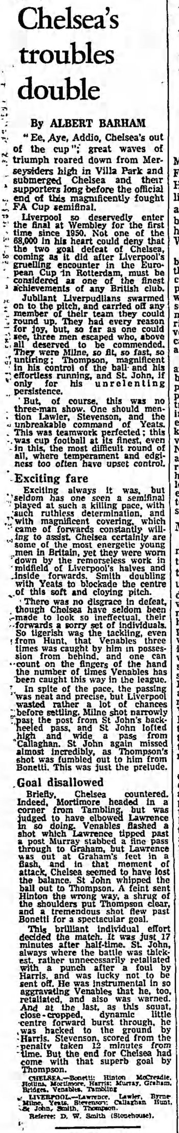 Guardian match report