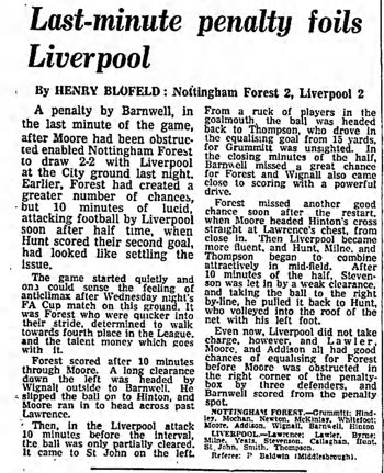 Guardian match report