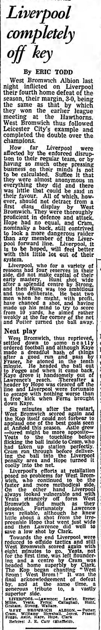 Guardian match report