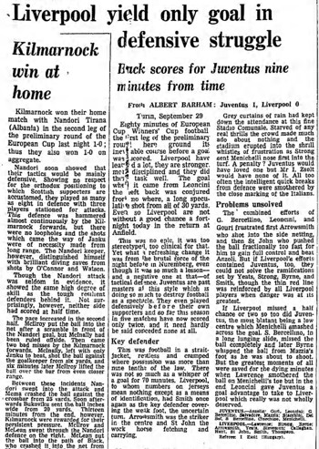 Guardian match report