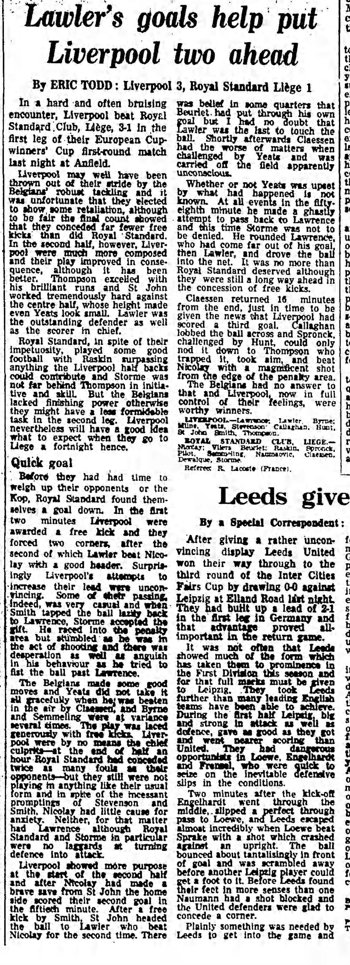 Guardian match report