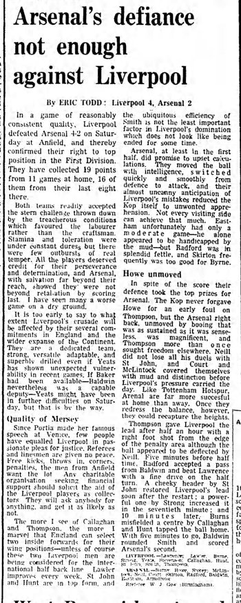 Guardian match report