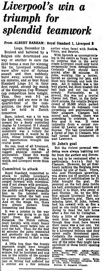 Guardian match report