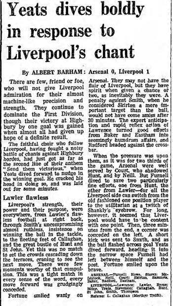 Guardian match report