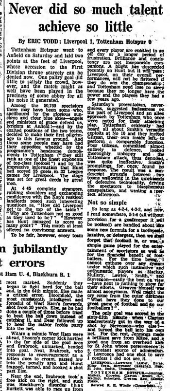 Guardian match report