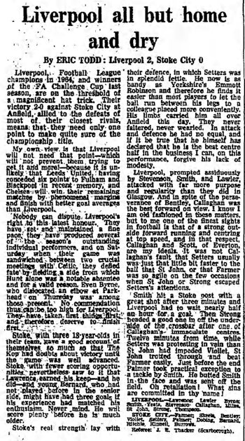 Guardian match report