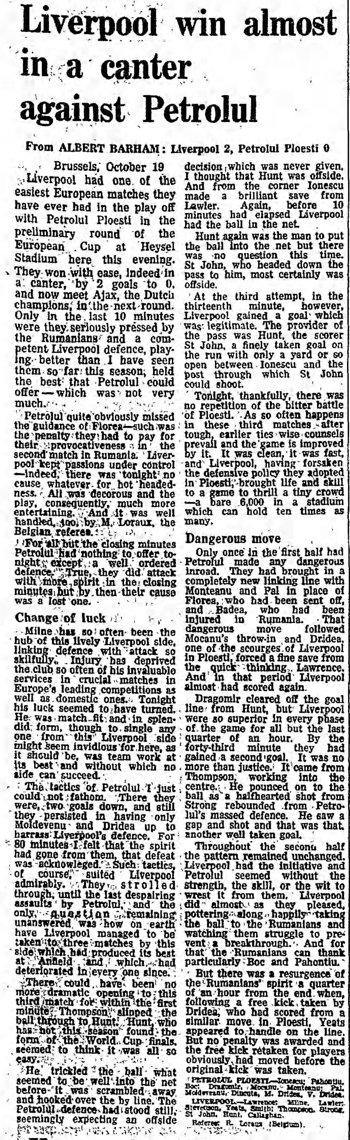 Guardian match report