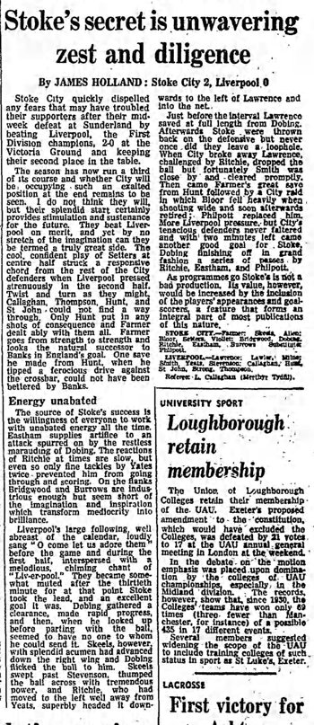 Guardian match report