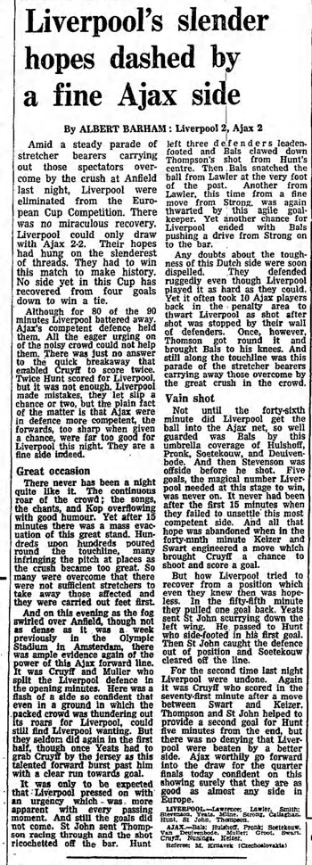 Guardian match report