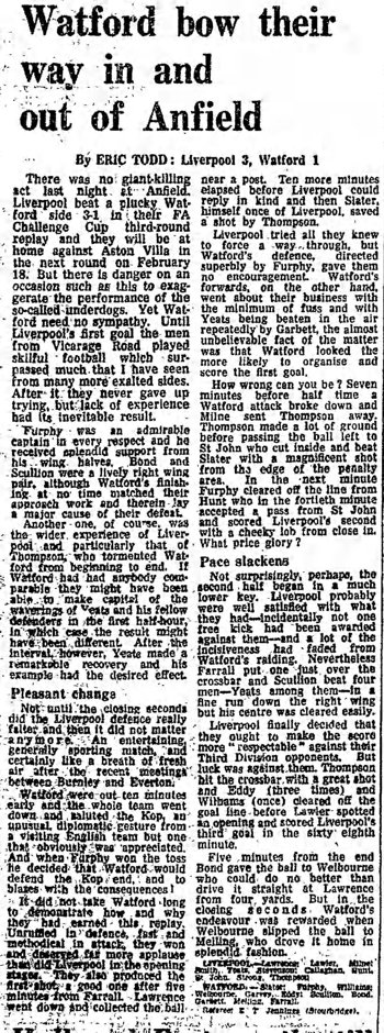 Guardian match report