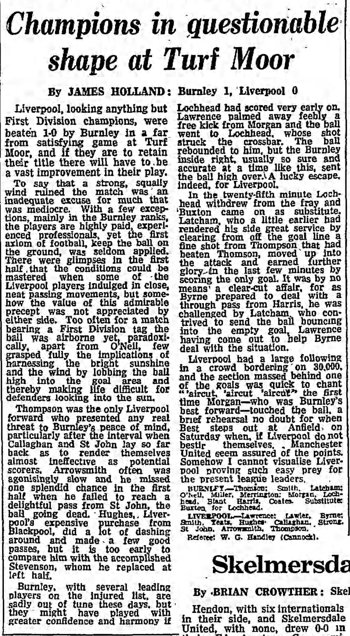 Guardian match report